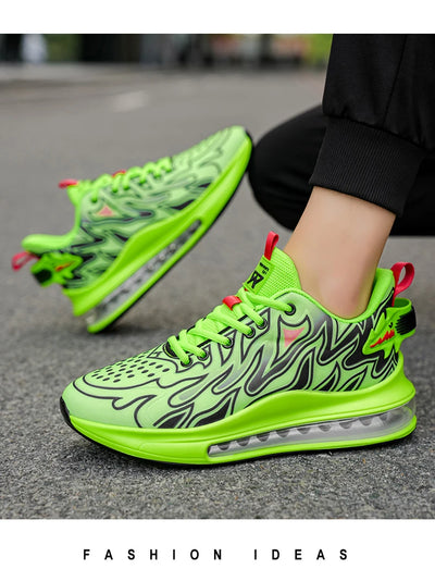 Luxury Men's Sneakers Casual Breathable Trainer Race Fashion Loafers Running Shoes for Male Tenis