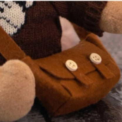 26CM Simulation Cattle Animals Plush Toys Cartoon Milk Cow Plush Doll Soft Stuffed Sweater Cow Pillow Home Decoration Toy