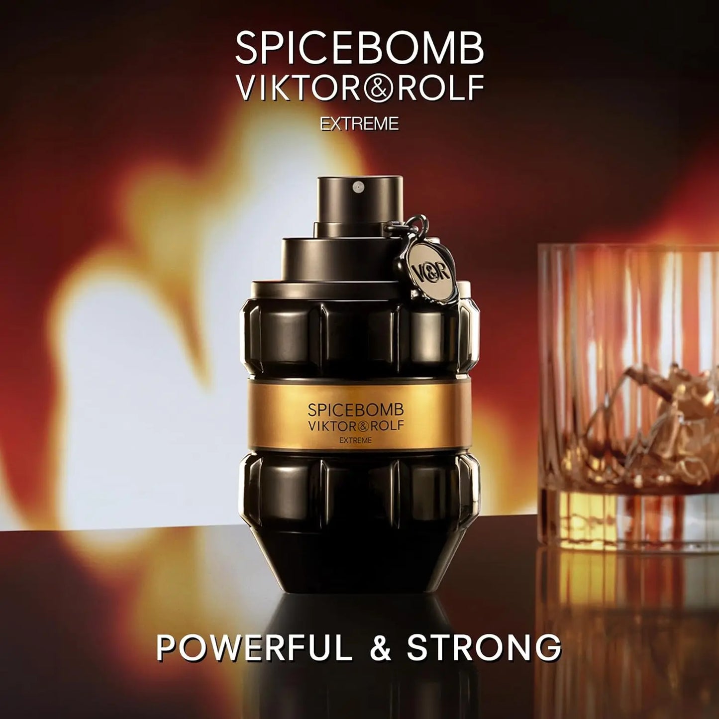 Viktor&Rolf - Spicebomb Extreme Eau De Parfum-Woody & Spice - Cologne for Men - with Notes of Amber & Vanilla Valentine Perfume