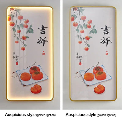 VIOLET Modern Picture Wall Light LED Chinese Creative Simple Mural Sconce Lamp For Home Living Room Study Corridor Decor