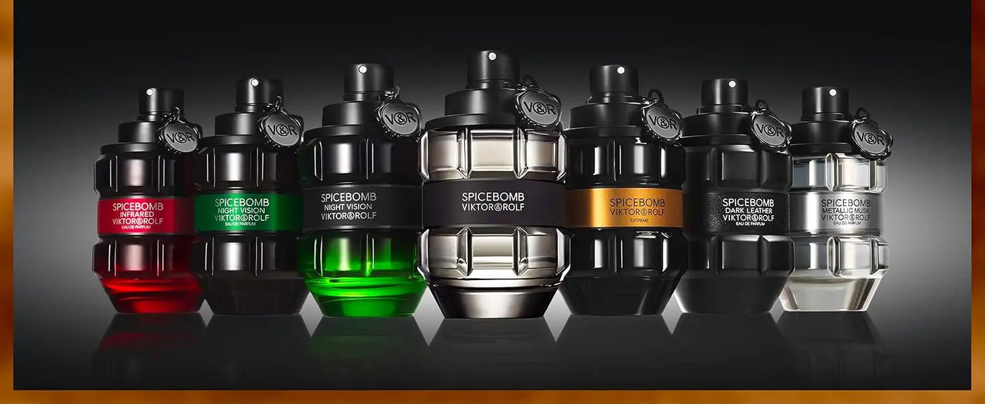 Viktor&Rolf - Spicebomb Extreme Eau De Parfum-Woody & Spice - Cologne for Men - with Notes of Amber & Vanilla Valentine Perfume