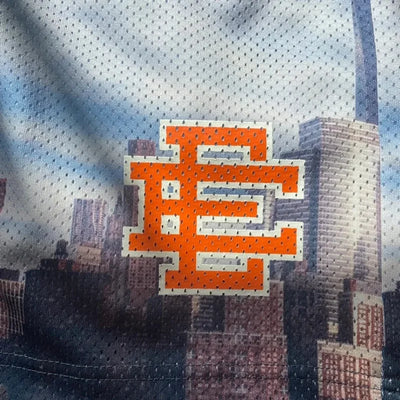 New Summer Eric Emanuel EE Basic Mesh Short Classic Floral Printed Gym Shorts 2025 Men's Gym Basketball Sports Beach Shorts