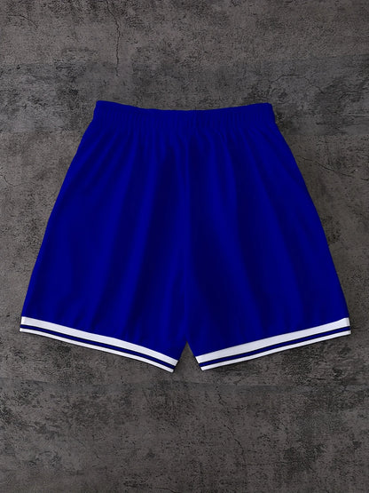 The 2025 summer new pattern 3D letter printed men's shorts are casual, fashionable, soft, comfortable and lightweight