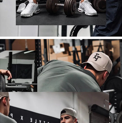 Men's Gym Summer Casual T-Shirt Fitness Running Short Sleeve Tee Tops Fashion Hip-hop Oversized Shirt Male Sweatshirt Clothing