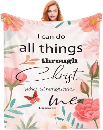 1PC Gift To Dad Thin Blanket for Father's day Anniversary Birthday Mother's Day for Mom Wife Sister Grandma Abuela Soft Throw