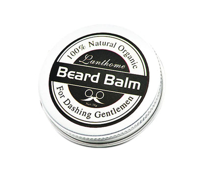 Original Lanthome Beard Balm Conditioner Oil for Growth Grooming Care Organic Moustache Treatment Moustache Wax For Men Hair