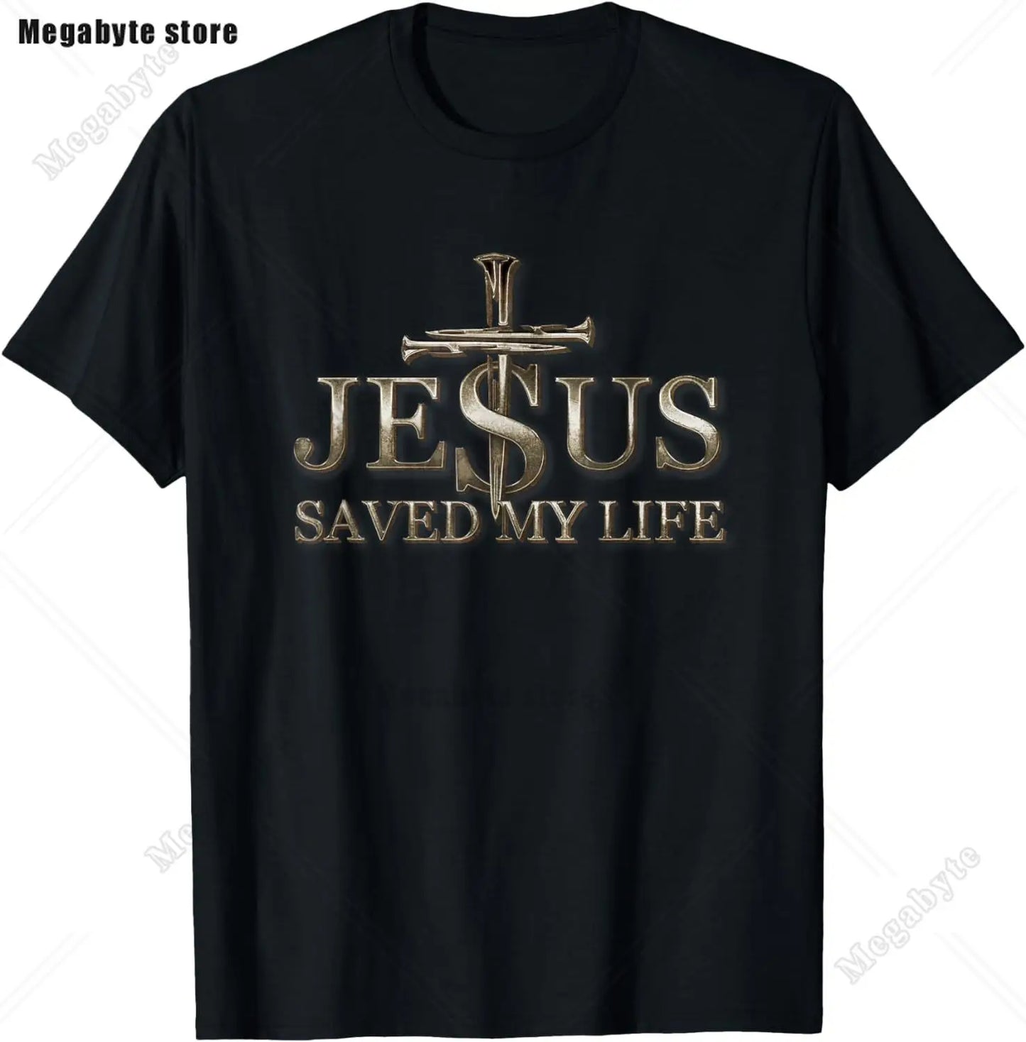 Men Jesus Has Your Back Jiu Jitsu Vintage Christian T-shirt Cotton Tops Kawaii Oversized T Shirt Harajuku Oversize Streetwear