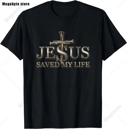Men Jesus Has Your Back Jiu Jitsu Vintage Christian T-shirt Cotton Tops Kawaii Oversized T Shirt Harajuku Oversize Streetwear