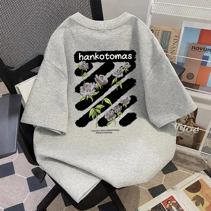 Plus Size 300 Pounds American Style Short Sleeve T-Shirt Unisex Loose Fit Summer Casual Crew Neck Top for Men And Women