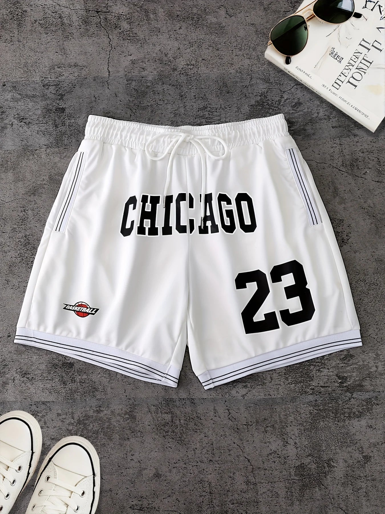 The 2025 summer new pattern 3D letter printed men's shorts are casual, fashionable, soft, comfortable and lightweight