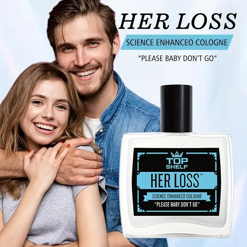 Her Loss cologne perfume, men's cologne perfume, men's pheromone cologne perfume 50ml/100ml, lasting fragrance, Christmas gift
