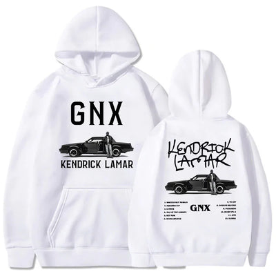 2025 GNX Album Printed Hoodie Kendrick Lamar Rapper Rock Style Men's Sweatshirt Street Long-sleeved Cotton Hooded Pullover
