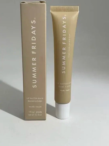 Summer Fridays Lip Balm Moisturizing Mirror Lip Gloss Lip Vanilla Pink Sugar Coffee Cake Smell Lipstick Transparent Oil Makeup