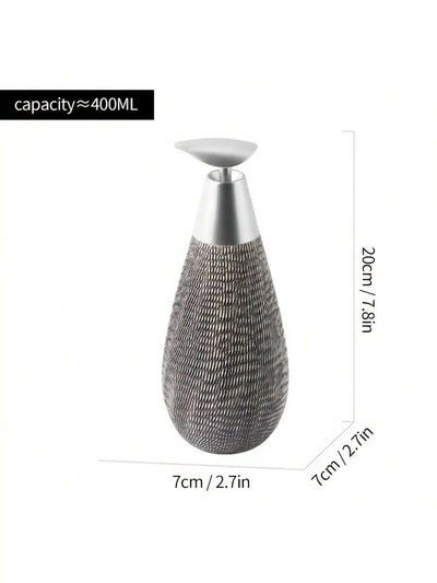 Creative Retro Style Ceramic Push-Type Soap Dispenser With Pump,  Hand Soap Bottle, Suitable For Bathrooms Kitchens And Toilets