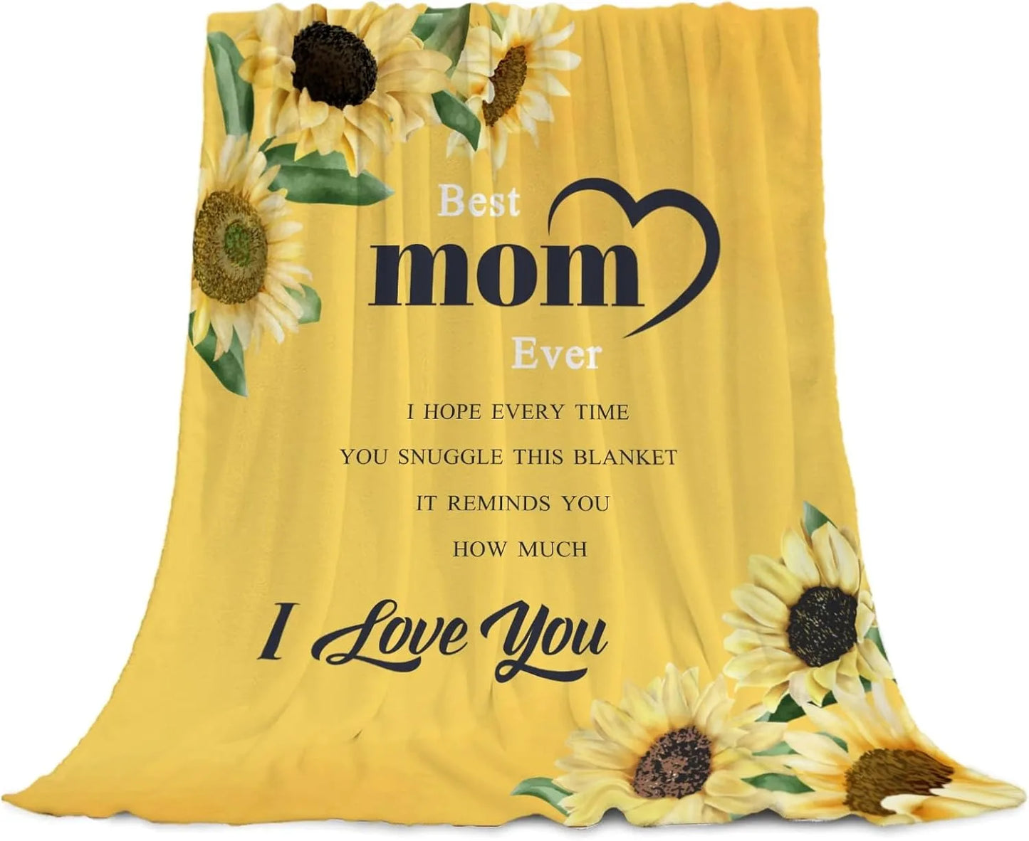 1PC Gift To Mom Thin Blanket for Anniversary Birthday Mothers Day Fathers day for Mom Dad Wife Sister Grandma Abuela Soft Throw