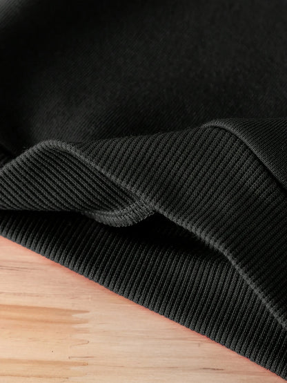 Baby Boy KING Crown Pattern Fleece Hoodie+Casual Pants Two Piece Set Spring and Autumn Sportswear