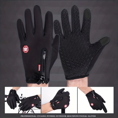 Winter Gloves for Men Women Touchscreen Warm Outdoor Cycling Driving Motorcycle Cold Gloves