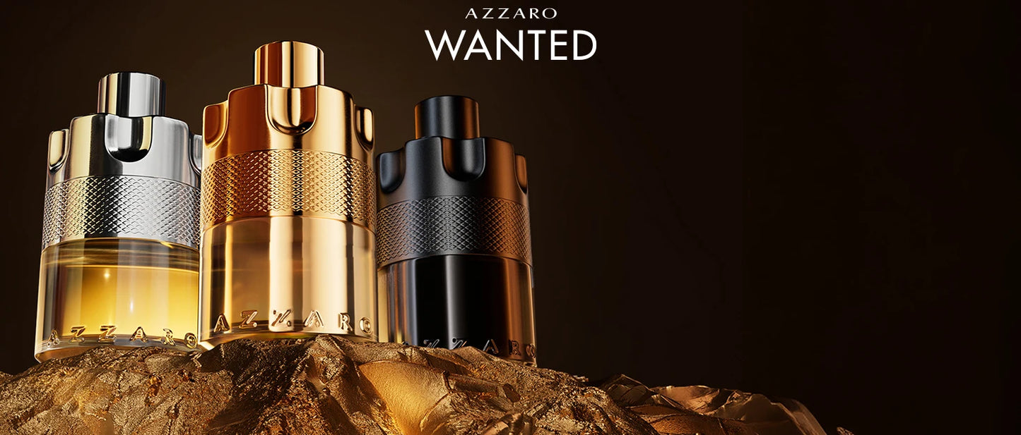 Azzaro Wanted Eau De Toilette - Vibrant & Irresistible Mens Cologne - Woody, Vetiver - Everyday Wear - Luxury Perfumes for Men