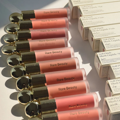 RARE Beauty Liquid Blush Lipstick Grateful Eyes Cheek Blusher Waterproof Mositure Face Contour Shadow LipGloss Plump Makeup