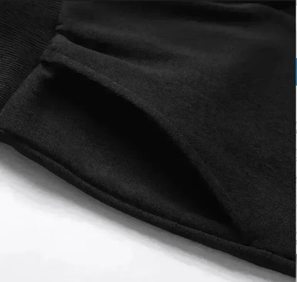 2025 Summer New American Personalized Summer Sports Cotton Shorts with Drawstring with Couple Letter Printing