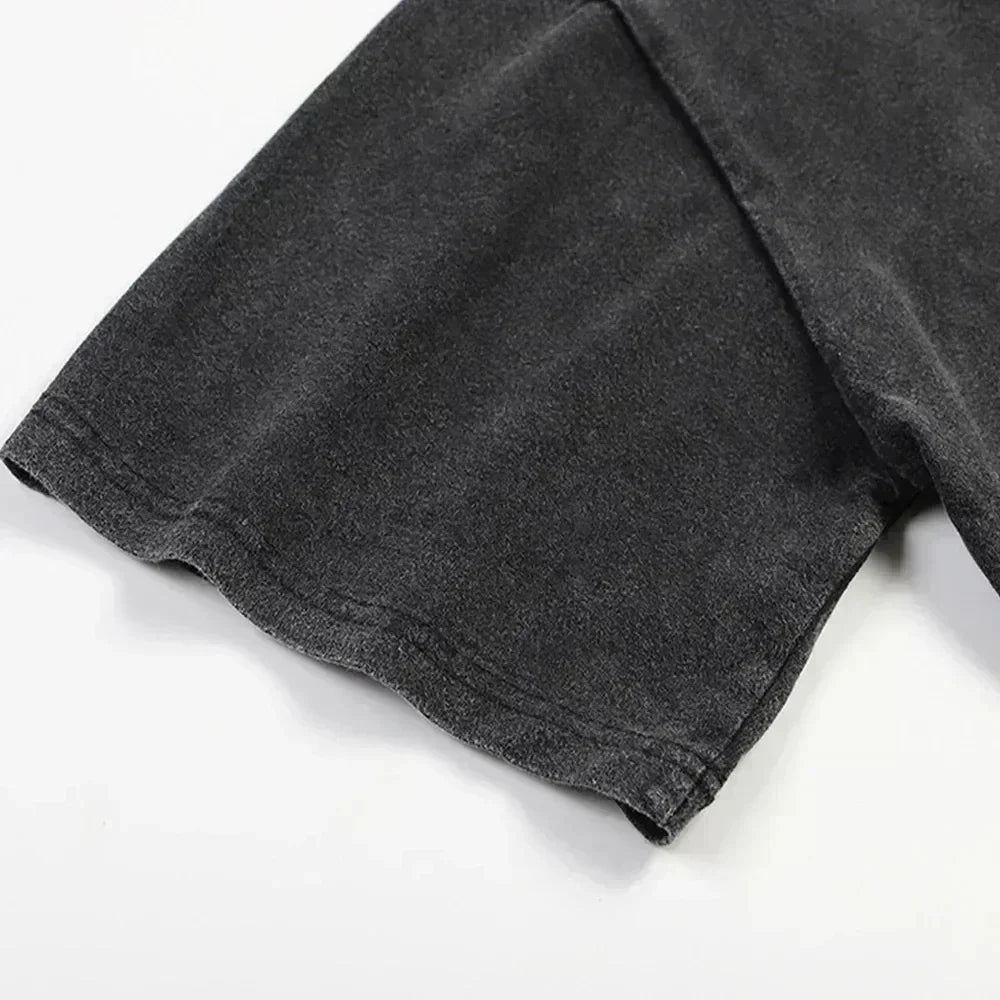 Summer Jesus Christian Forgive Them Father Vintage Washed T-shirts Men Women Fashion Cotton Short Sleeves  T Shirts Streetwear