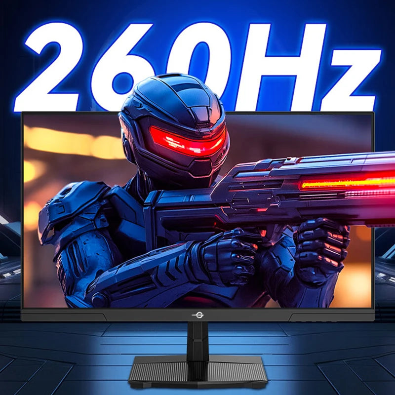 TITAN ARMY 24.5 inch Fast IPS Gaming Monitor 260Hz Hardware Low Blue Light HDR Wide Color Gamut Native 240Hz Display