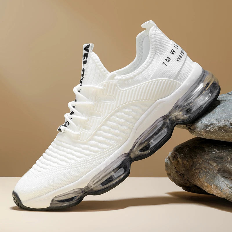 Luxury Men's Sneakers Casual Breathable Trainer Race Fashion Loafers Running Shoes for Male Tenis