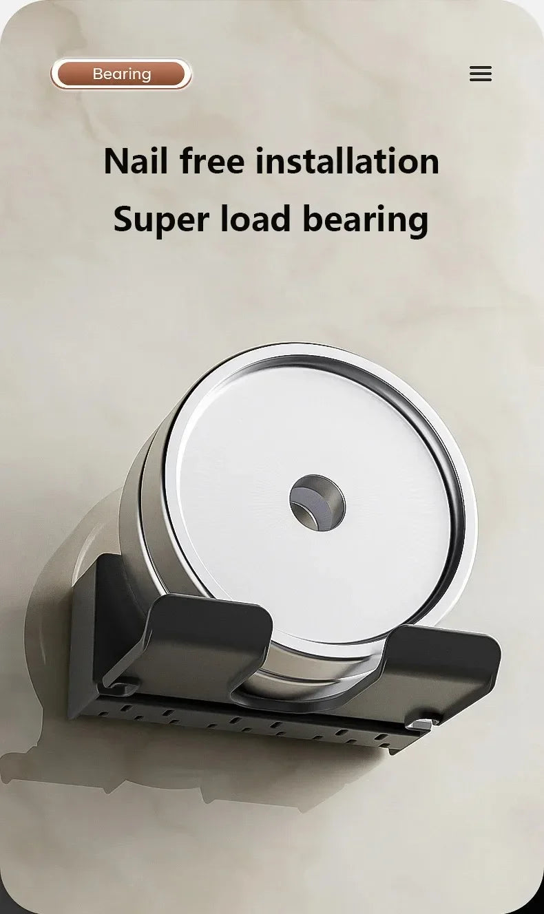 Hair Dryer Holder Wall Dryer Cradle Straightener Stand Hairdryer Organizer Box Toilet Blower Holder Shelf Bathroom Accessories