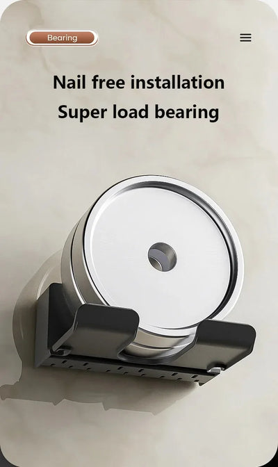 Hair Dryer Holder Wall Dryer Cradle Straightener Stand Hairdryer Organizer Box Toilet Blower Holder Shelf Bathroom Accessories