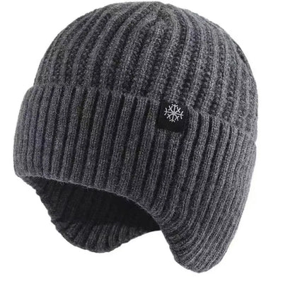 1PCS Men's Autumn/Winter Fashion Versatile Warm Hat Acrylic Letter Embroidered Knitted Hat Comfortable Hip Hop Hat
