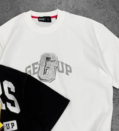 Street Hip-hop Retro Letters Fashion Oversized Short-sleeved Men 2025 American Harajuku Y2K Casual Loose Short-sleeved Women