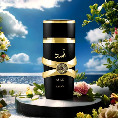 Lattafa Asad Eau de Parfum Spray 100ml Original Arab Perfumes Lasting Oriental Fragrance Pheromones Perfume Cologne for Men Gift