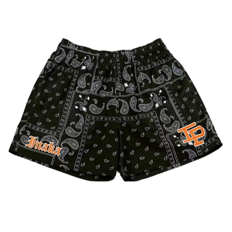 Mens Clothing IP Trend Casual Sports Shorts Gym Fitness Quick Dry Breathable Mesh Beach Basketball Jogger Short Pants Sweatpants