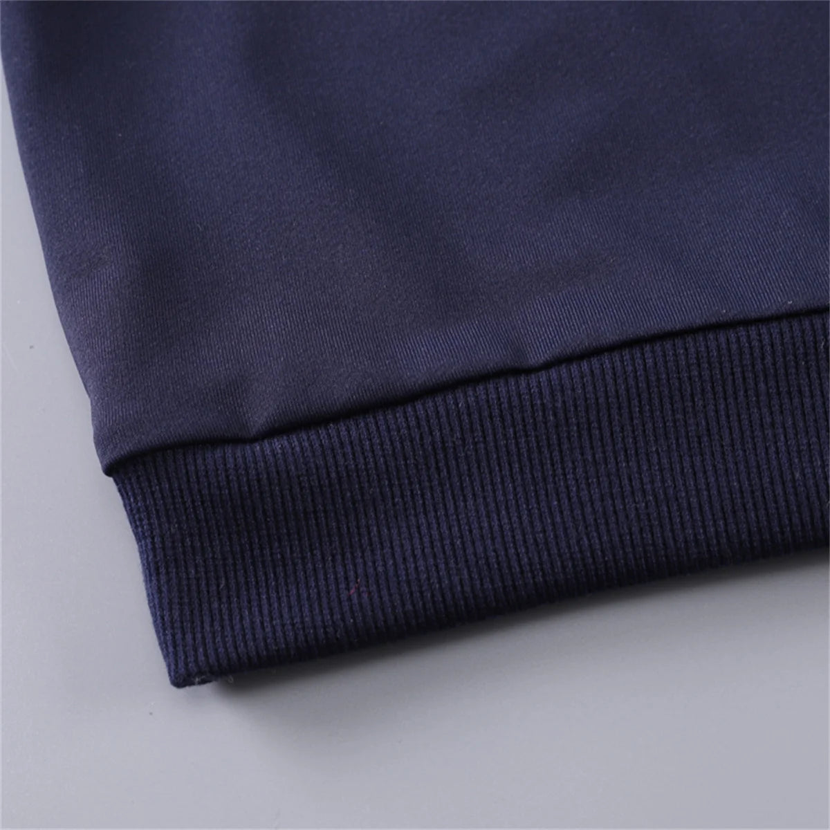 2PCS Spring and Autumn Baby Children's Long sleeved Simple Solid Color Polyester Little Bear Embroidered Hoodie Set of Two