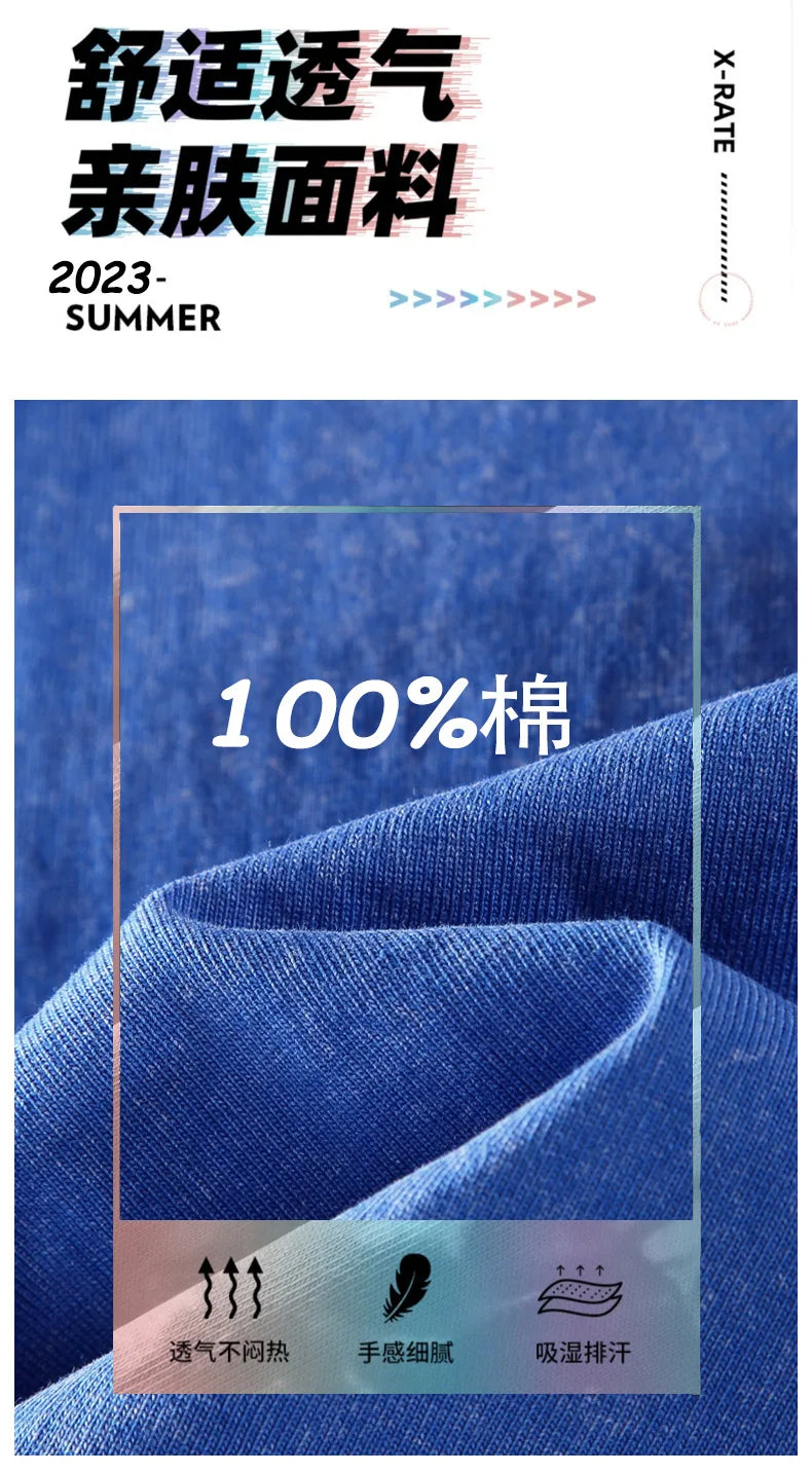 Customized logo T-shirt, handmade image oversized T-shirt, heavy washed retro T-shirt, hip-hop style casual wear, 100% pure cott