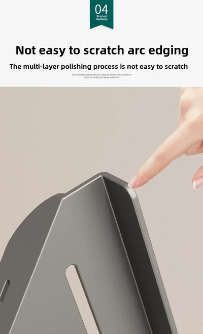 Bathroom Stainless Triangle Drain Shelf No Drilling Wall Mounted Cosmetic and Toiletries Carbon Steel Shelf with Hooks Holder