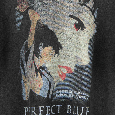 Perfect Blue T-Shirt Japanese Anime Satoshi Kon Paprika Millennium Actress Tokyo Godfathers Men's Women Short Sleeves Shirt