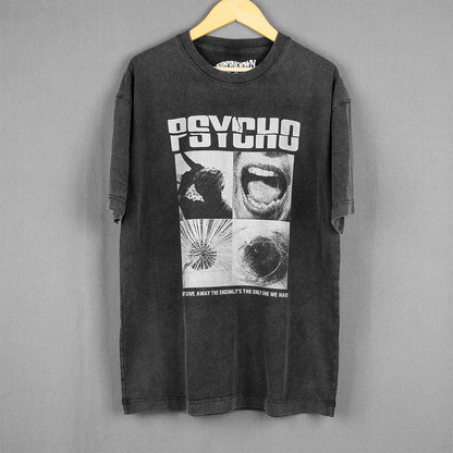 Alfred Hitchcock Psycho T-Shirt Horror Movie The Birds Rear Window Vertigo Men Summer Cotton Clothing Short Sleeves Shirt