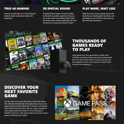 Microsoft Xbox Series X 1TB