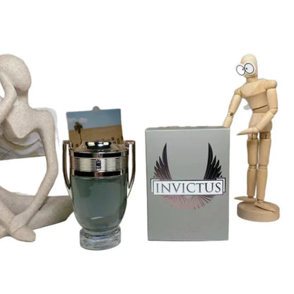 Men's Perfume 100ML 3.4FL.OZ  Woody Aquatic Notes Fresh Ocean Fragrance Spray Parfum Warrior Trophy Perfume Long-lasting Male