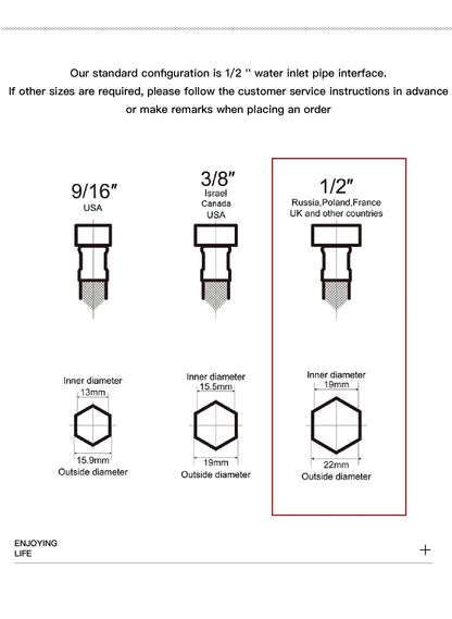 Black brass bathroom faucet Hidden intelligent digital display design Single handle 2 hole Cold & Hot dual-control basin faucet
