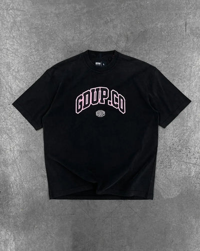 High Street Harajuku Letter Print Oversized T-shirt Men Hip Hop Retro Casual Streetwear Women Summer Cotton Round Collar Top