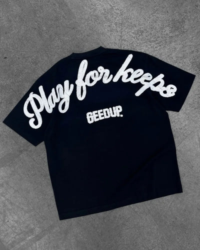 Street Hip-hop Retro Letters Fashion Oversized Short-sleeved Men 2025 American Harajuku Y2K Casual Loose Short-sleeved Women