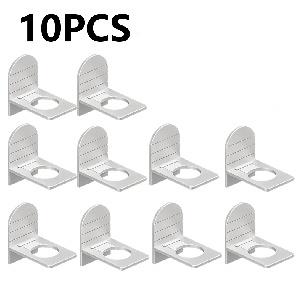 Metal Self-Adhesive Shampoo Bottle Shelf Free of Punch Shower Gel  Liquid Bottle Holder Bathroom Shelf Organizer Hook Shelves